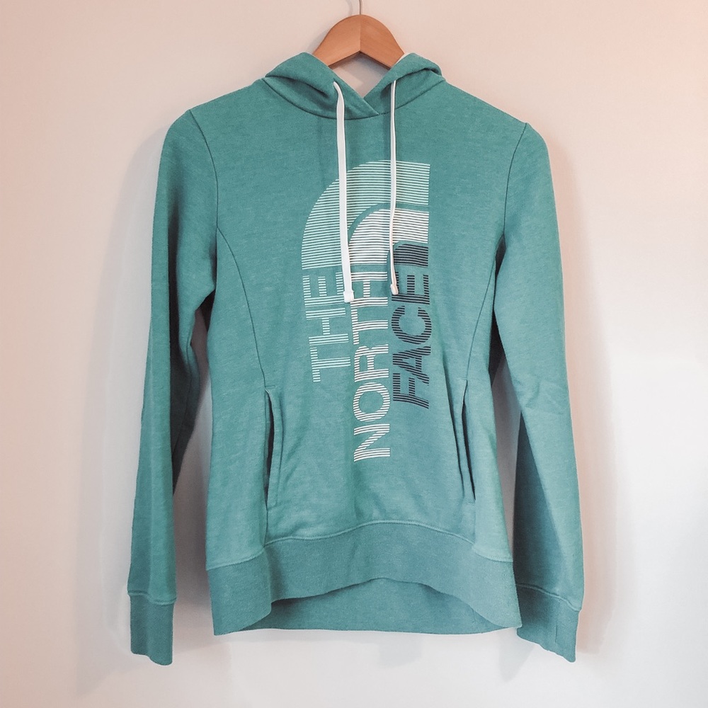 Blue North Face Sweatshirt